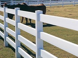 バイナル　4レールランチフェンス