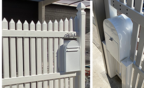 オーダーメイドのメールボックススタンド