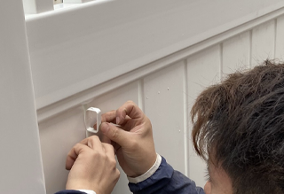 バイナルセミプライバシーフェンスVNG専用スペーサー