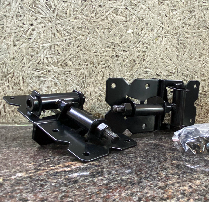 Exterior Coated Steel Hinges Black