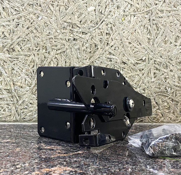 Exterior Coated Steel Latch Black