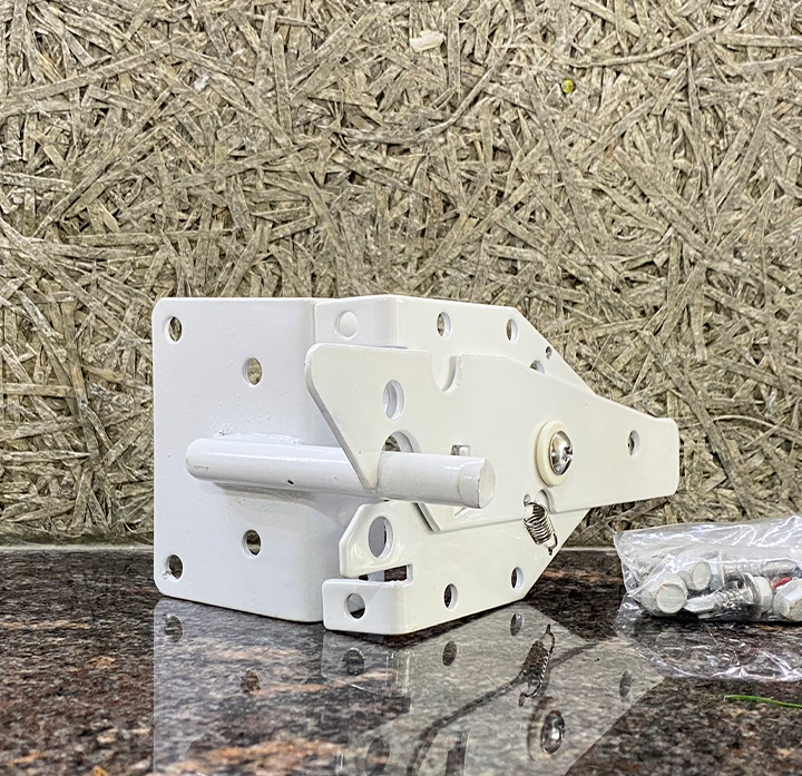 Exterior Coated Steel Latch White