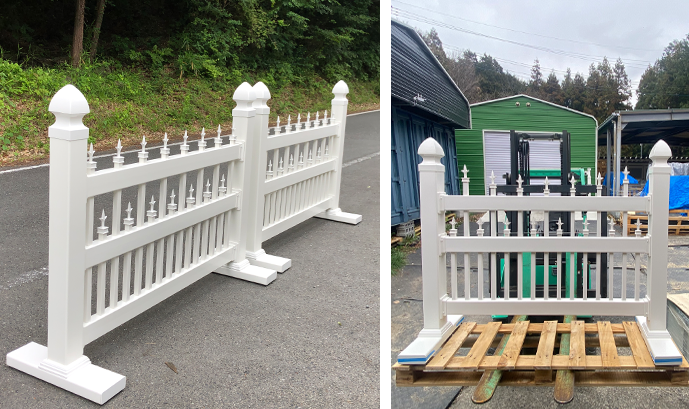 置き型バイナルフェンス